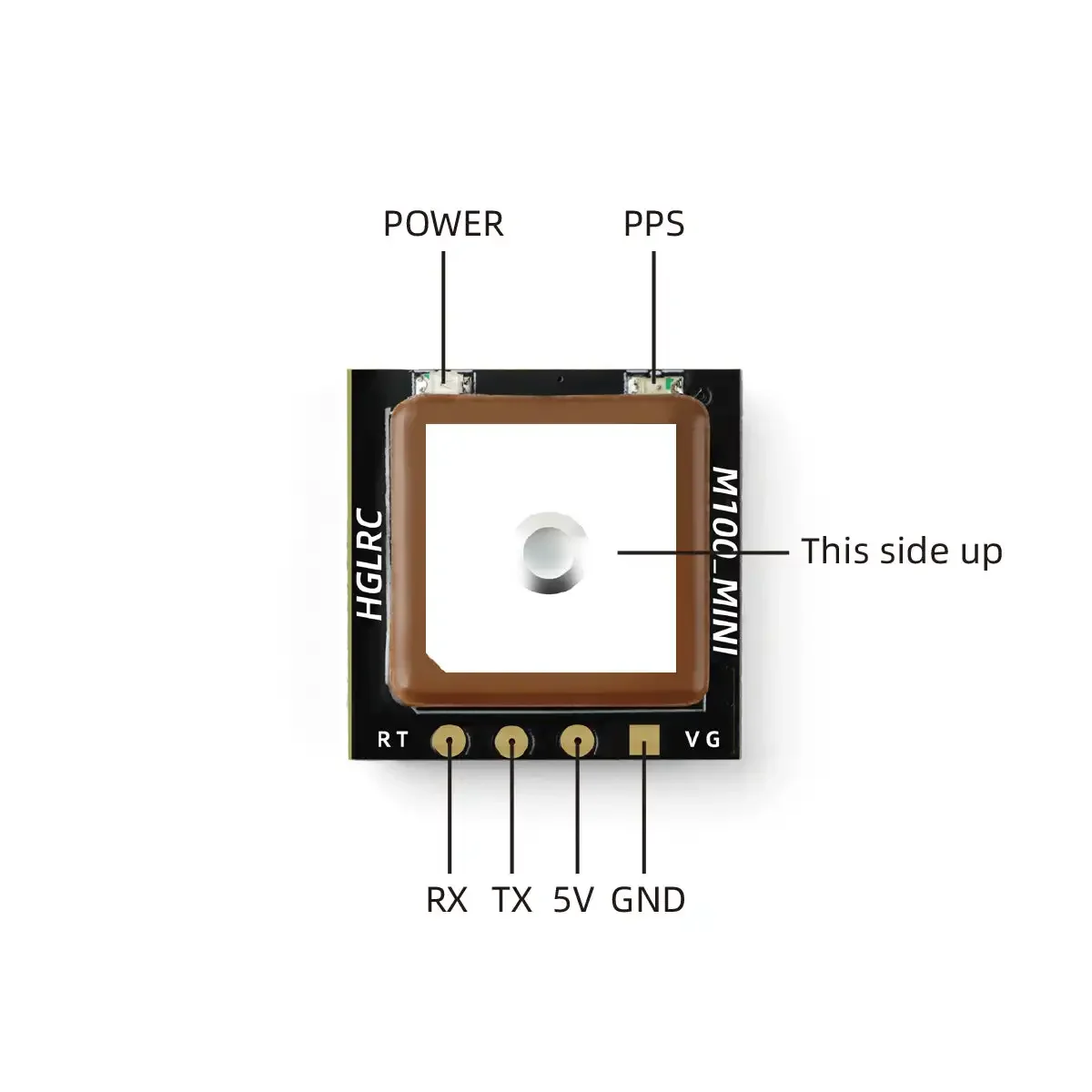HGLRC M100 MINI GPS Module M10 - Drone Gimbal Controller 评论和价格