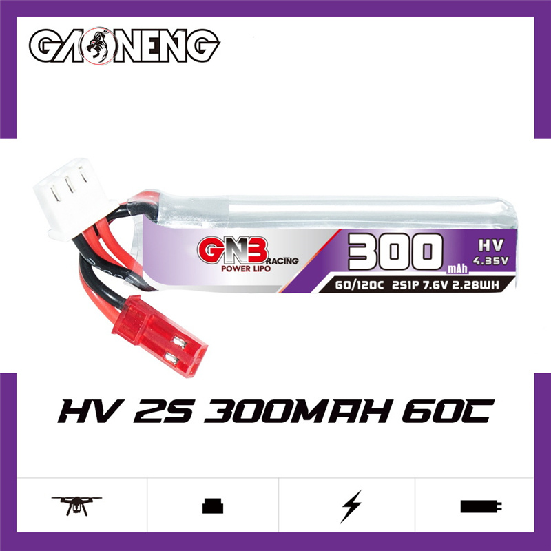 GAONENG GNB 2S 7.6V 300mAh 60C - Drone Gimbal Controller 评论和价格